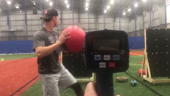 That’s another program PR —
#MedBalls #PRPBaseball
Read more about why we do med balls and how it correlates with our data here —> https://www.prpbaseball.com/blog/2018/6/27/thecorrelation-between-med-ball-and-positional-velocity …