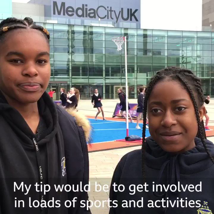 'Get involved in loads of sports and activities so you can make more friends' Nervous about #StartingSecondarySchool? Don't be! Here's all you need to know 👉http://bbc.in/2UUyqEE #GetInspired #bbcnetball #NWC2019 #ThisIsNetball @bbcbitesize
