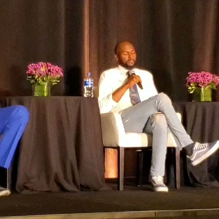 Yesterday @Keyon_Dooling reflected on what the @NBA has meant for him and the life lessons he learned from playing under Pat Riley & Doc Rivers via @NBAalumni #LegendsConference