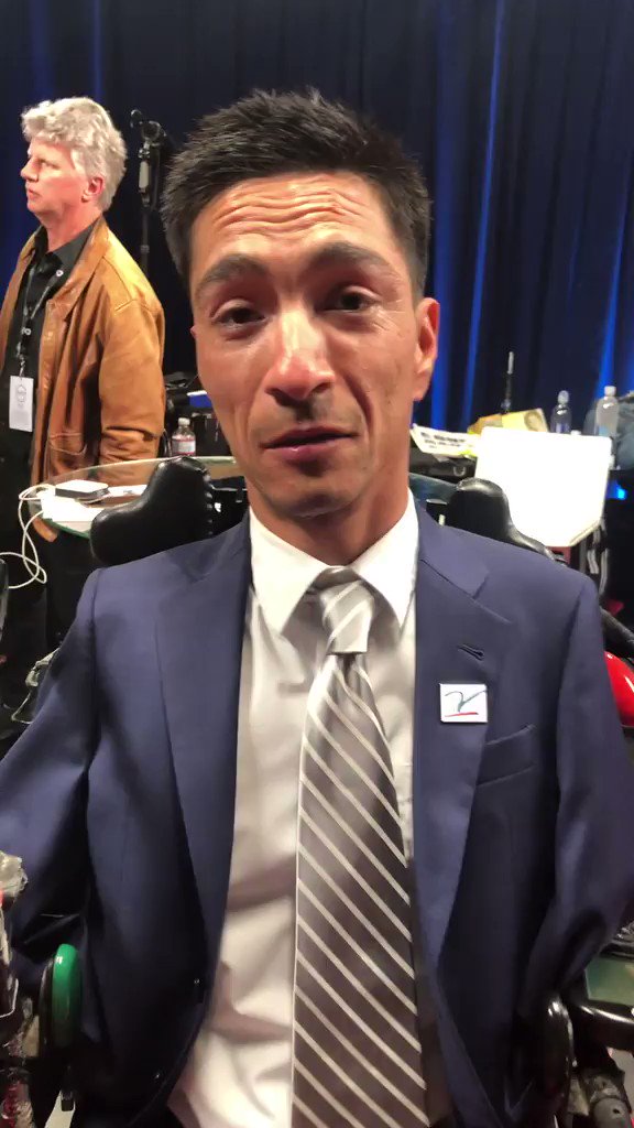 Jimmy V Award winner Rob Mendez says if he could, he'd give an ESPY to Tom Brady for being an inspiration."That's where I got my passion for football, was from Tom Brady." #ESPYS
