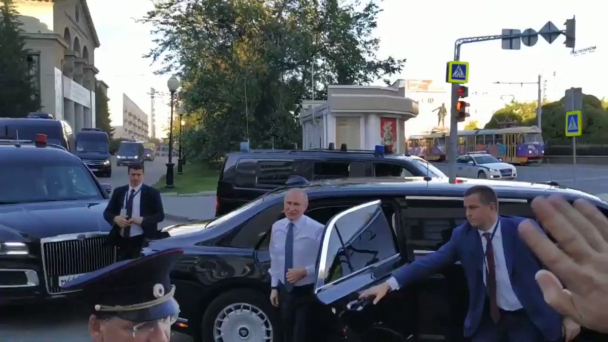 ФСО кортеж президента