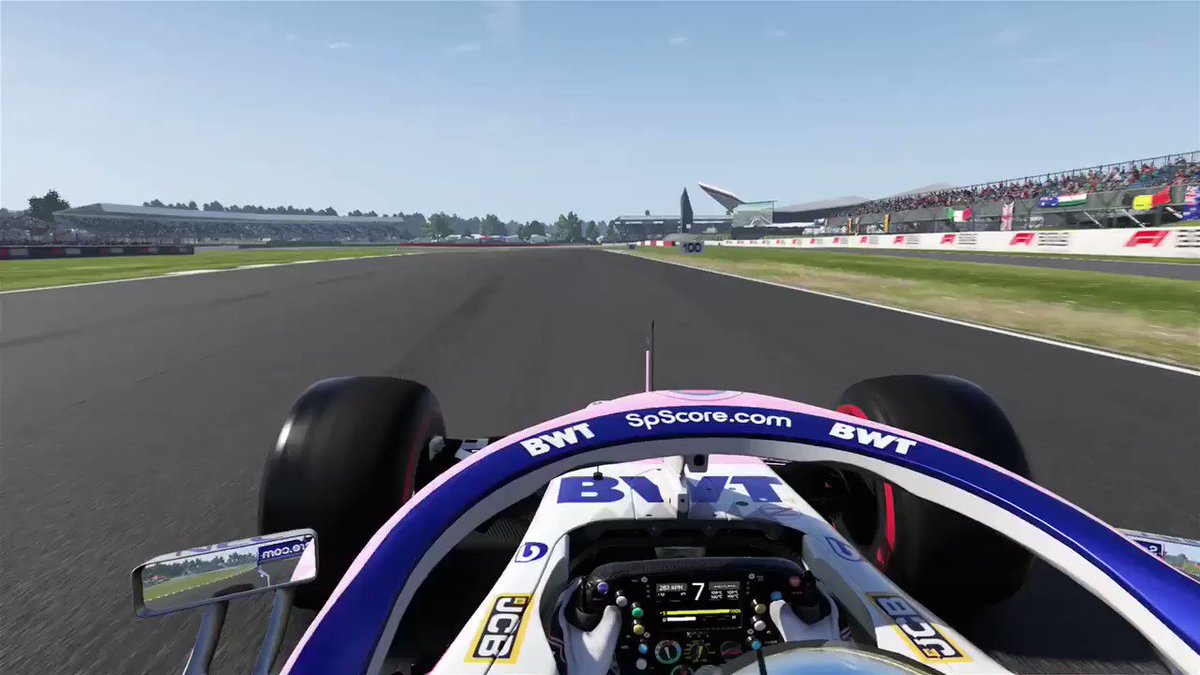 Get ready for FP1 tomorrow and jump onboard in my virtual @SportPesa @eRacingPointF1 car for a lap around the home of F1 racing - Silverstone!
#MakeItCount #F1Esports