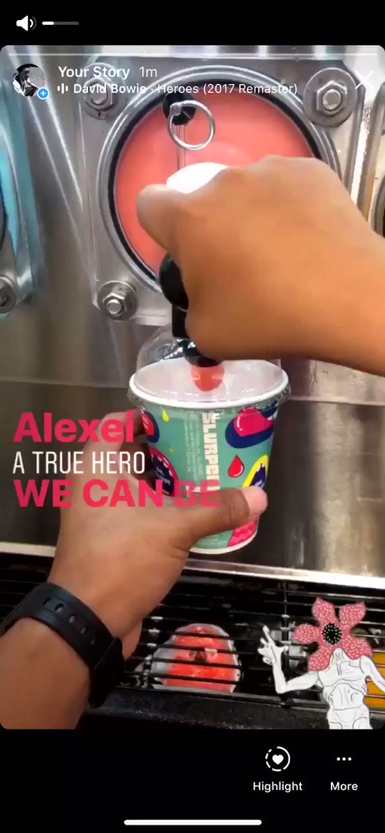 This one is for Alexei! Happy 7/11 free slurpee day! #StrangerThings3 #FreeSlurpeeDay