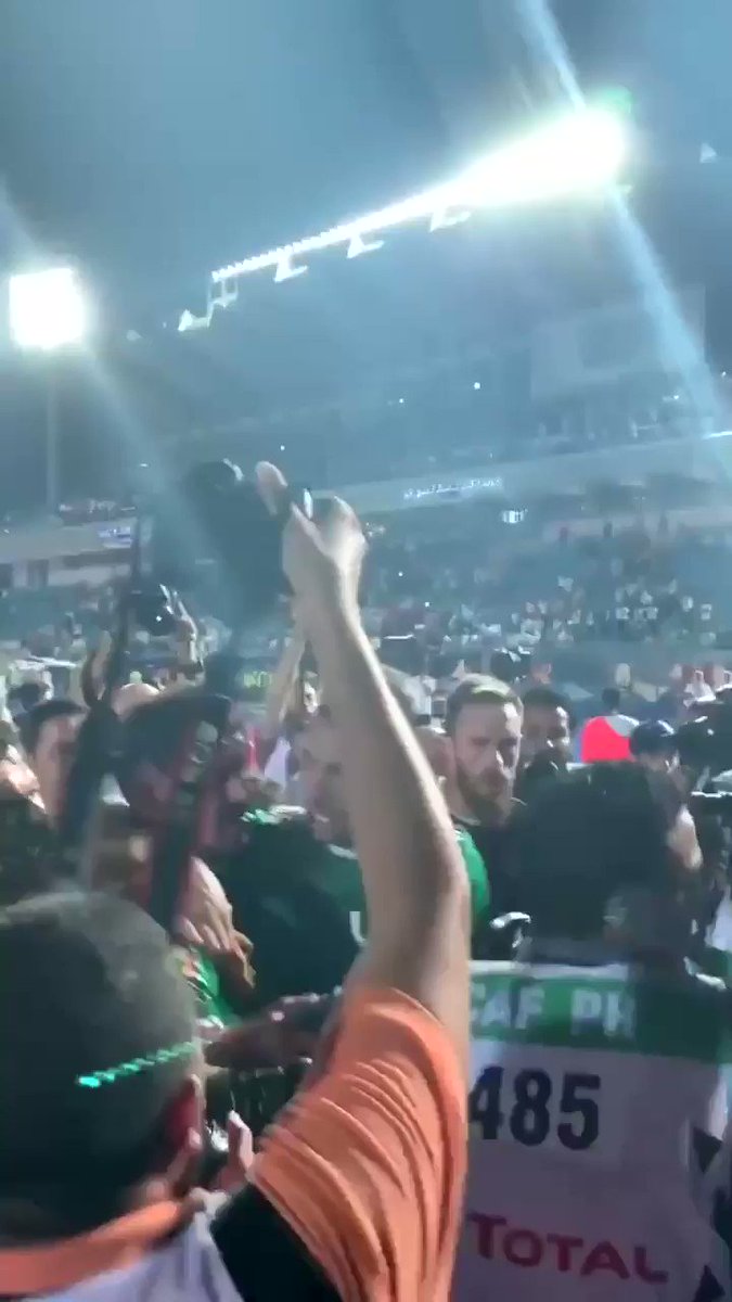 THIS IS WHAT BOUNEDJAH DESERVES ๐ญ๐ญ๐๐#AFCON19 #123VivaLAlgerie #CIVALG