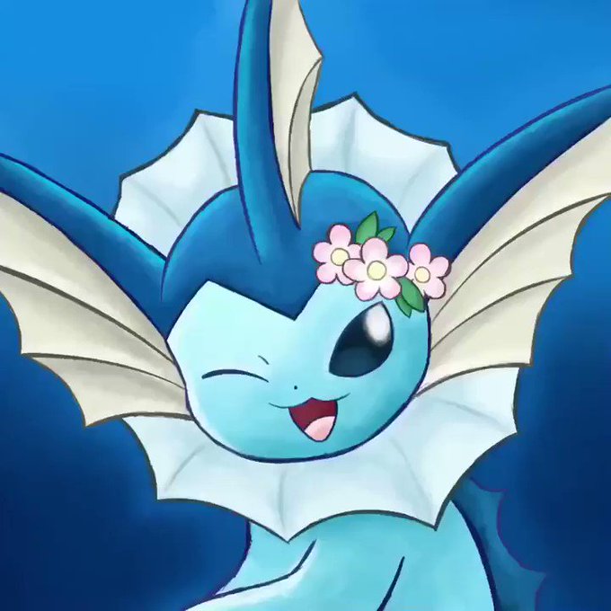 6. #vaporeon. 