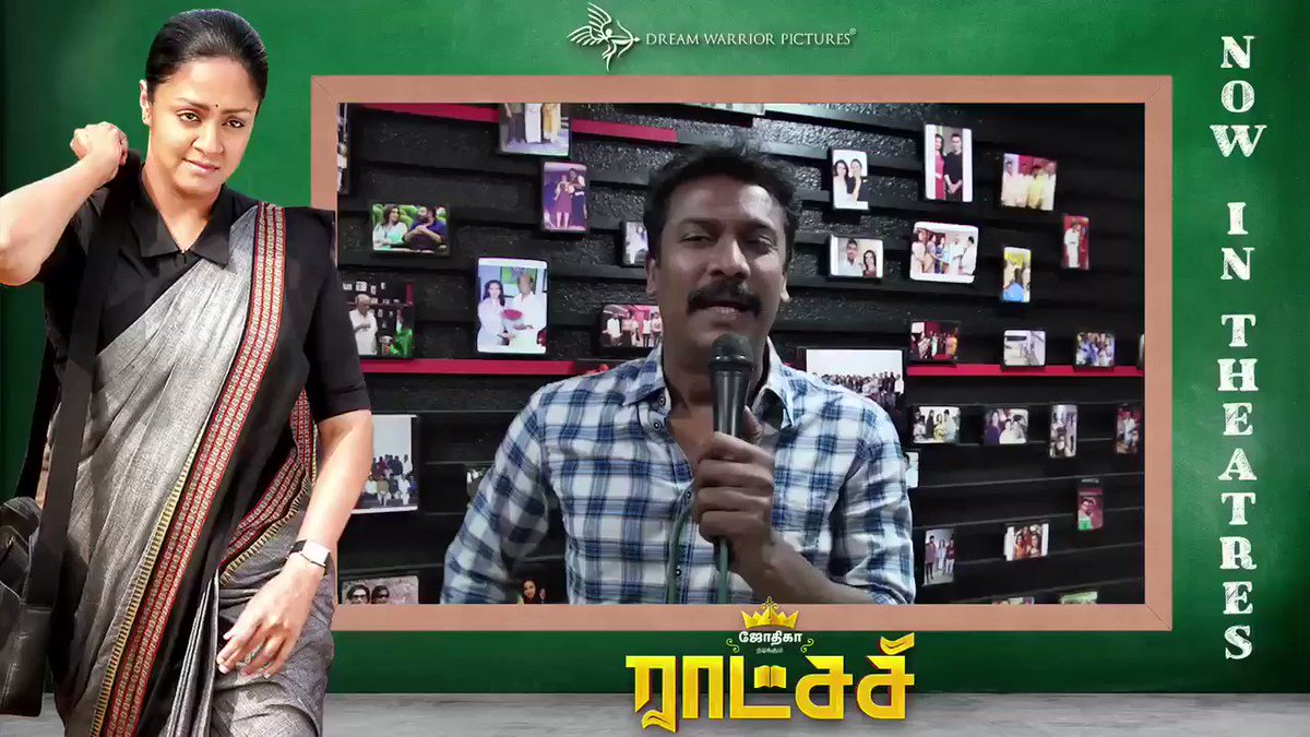 Movies ike #Raatchasi should come at regular intervals, says director @thondankani. Thank you 🙏
#ராட்சசி
#Jyotika @sy_gowthamraj @RSeanRoldan @gokulbenoy @philoedit @prabhu_sr