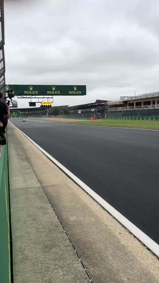 .@astonmartin @redbullracing #Valkyrie Dynamic debut @silverstone Its been a long road here and a long road to go. But art and science is worth the hard work