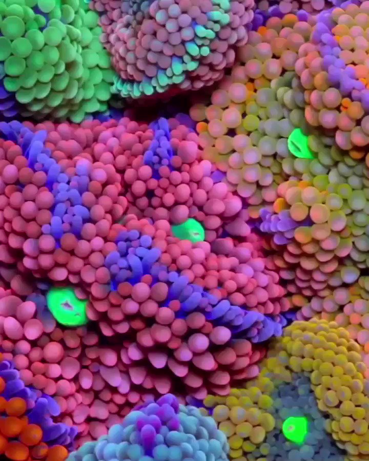 With coral as their primary medium, @CoralMorph’s Colin Foord and Jared McKay blend science, videography and music to create educational and awe-inspiring art 🤯https://www.instagram.com/tv/Bz3bsXoAU_V/?igshid=k2kmmnldwvtw …