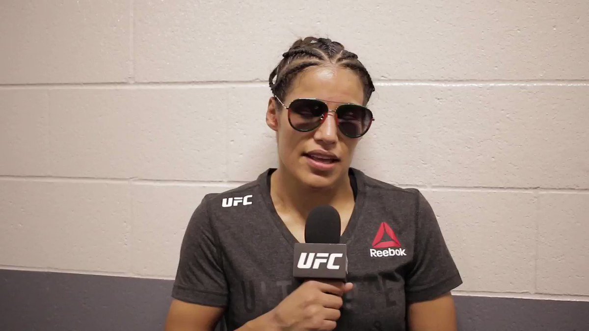 “I think it took me a round or two to wake up and realize, ‘Hey, girl. You’re in a fist fight.”
@VenezuelanVixen returned to the Octagon for the first time in more than two years and was able to get the win. #UFCSacramento