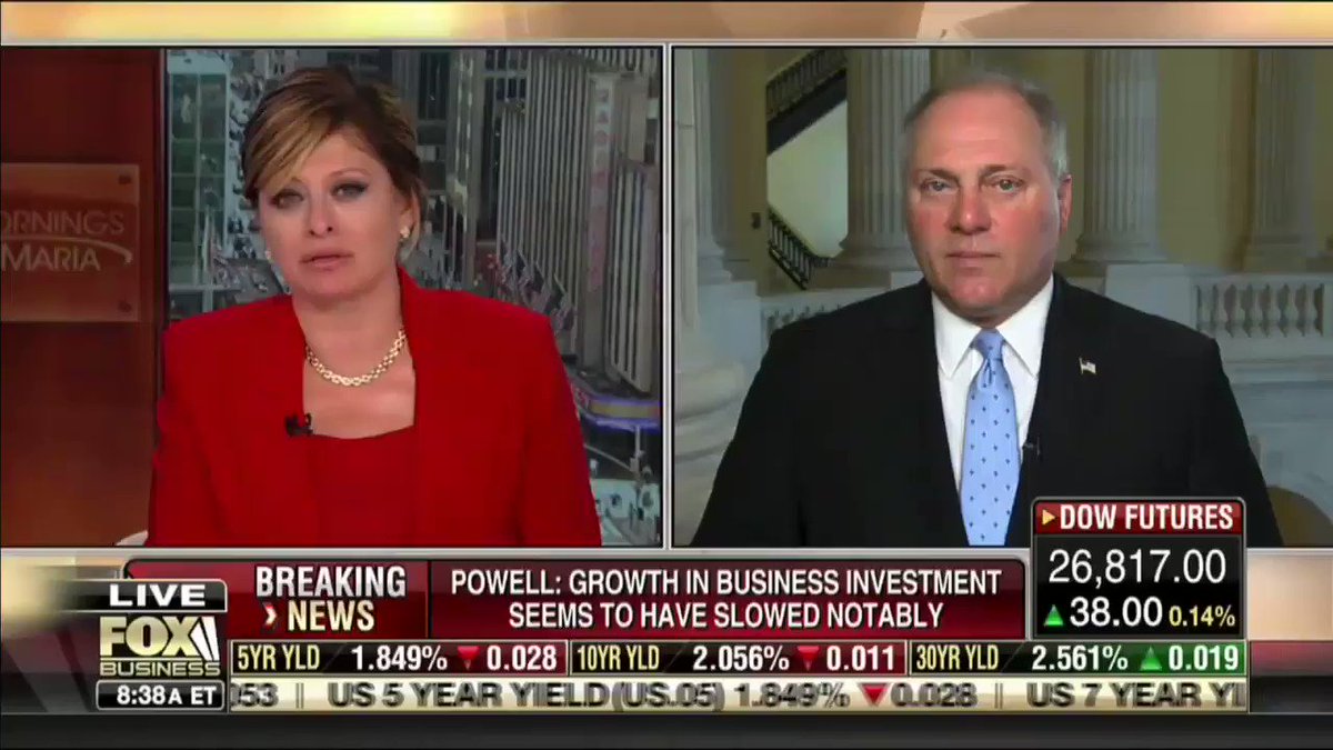 “I think people are fed up with this. They’re looking at it. They’re watching every Democrat on the Presidential stage saying that they want free taxpayer benefits, free health care, for people here illegally.”—@SteveScalise