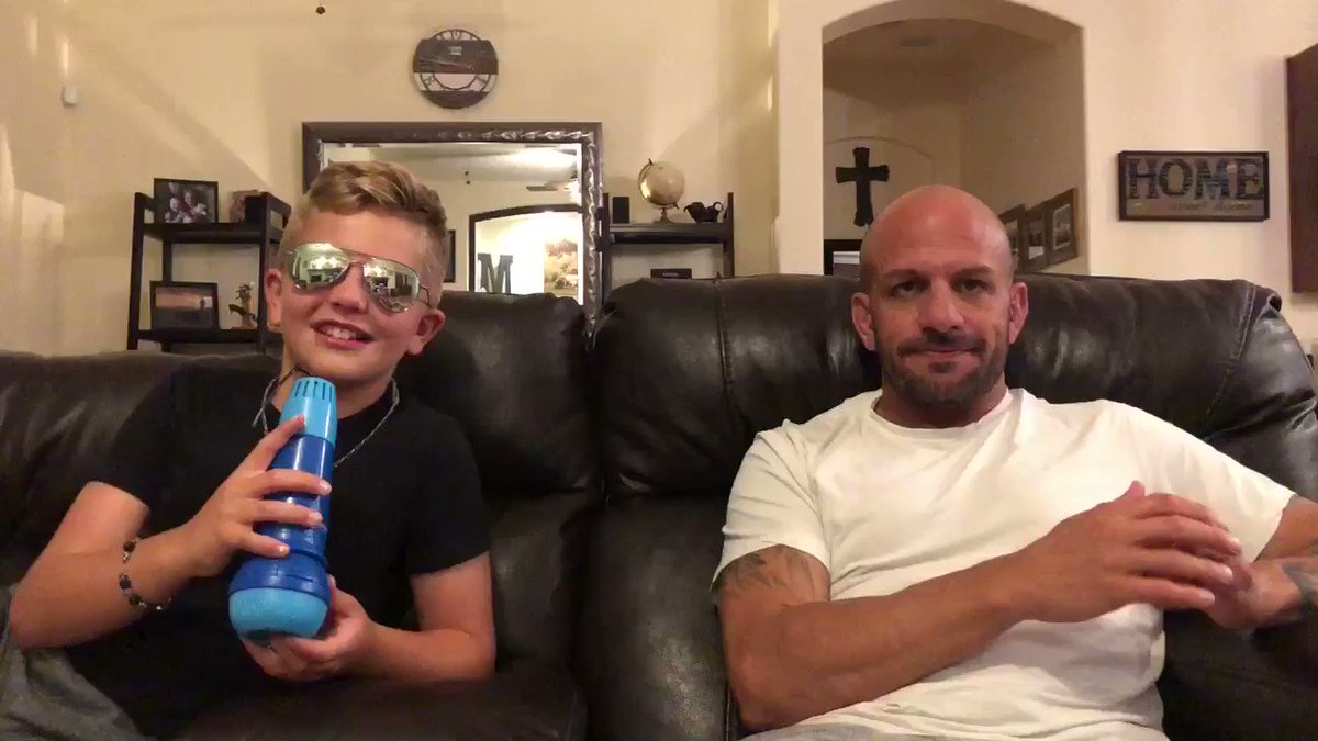 My interview post #UFCSacramento with my son, Wyatt #TheYoungSchmo hot off the press @TheSchmo312 ๐๐๐ฝ