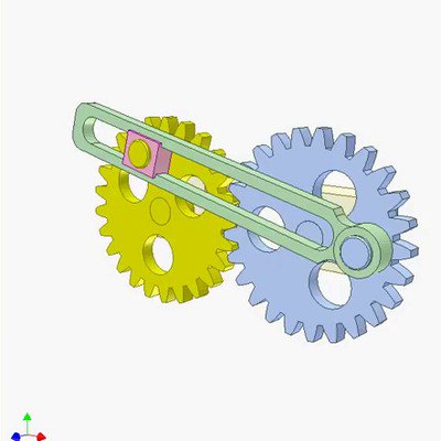 Gear and Linkage Mechanism