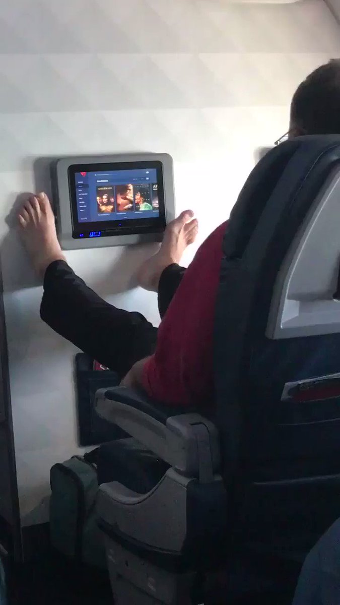 My friend who doesn’t have twitter sent this from her flight. It belongs on Twitter.
