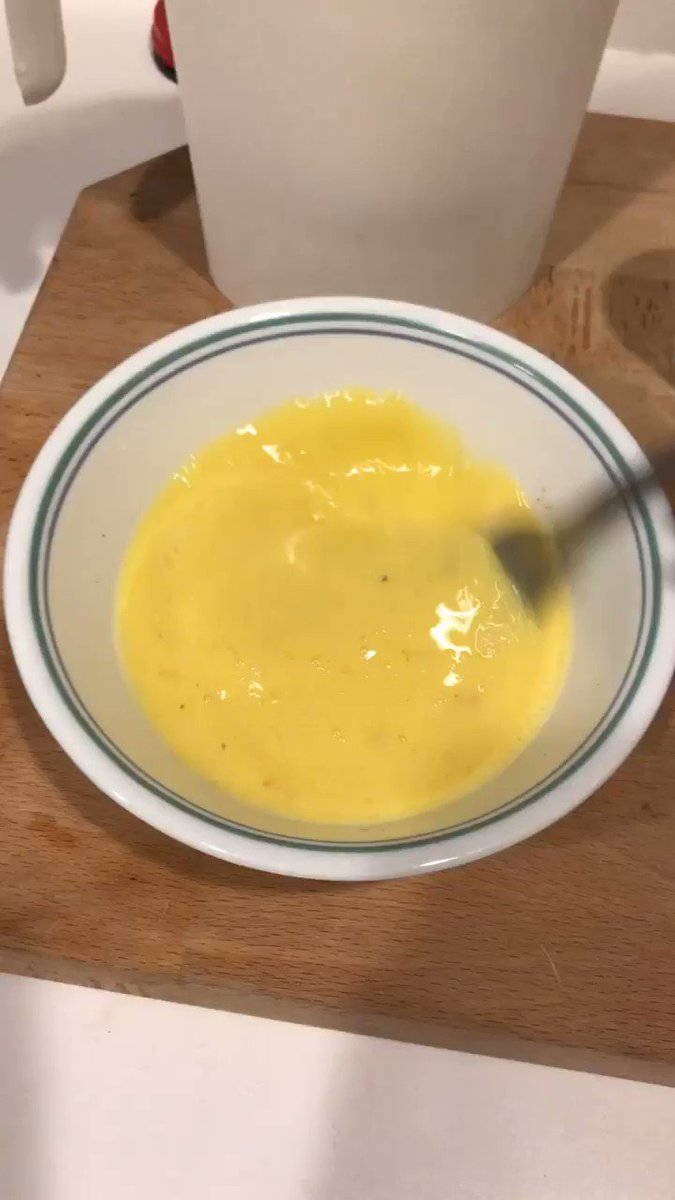 3/7 scrambled eggs! #cooking #homecook #amateurchef #cook #canada #ontario #kitchener #breakfast #scrambledeggs #Area51 #eggs #bread #margarine #salt #pepper