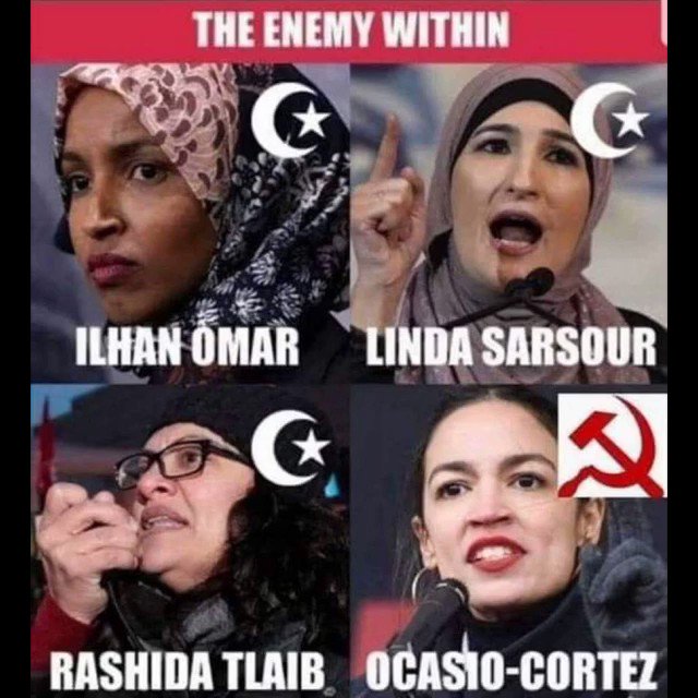 @AOC , that wasn’t just DT ASKING U42 GO HOME?! MOST PATRIOTS WOULD LIKE TO SAY WHAT’s ON THEIR MIND! ILL SAY IT! “YOU FOUR FREAKY BITCHES TAKE YOUR SORRY PARASITIC ANTI-USA ASSES OUT OF AMERICA & PLAGUE AFGHANISTAN! CAPICHE? RT if u Dare 2 Share! https://www.foxnews.com/politics/aoc-squad-news-conference-trump-call-go-back-home …