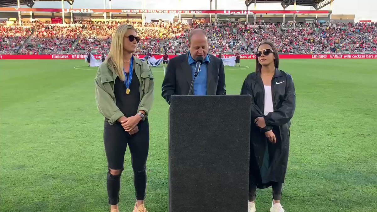 Go #Rapids96!
Go @USWNT!
Go #Denver2026!
👏🇺🇸👏🇺🇸👏🇺🇸
@GovofCO honored @LindseyHoran & @MalPugh on their AMAZING run with the #USWNT! #OneNationOneTeam