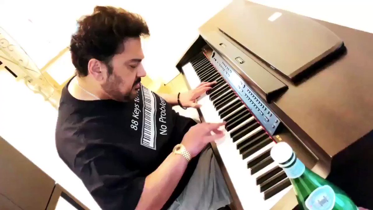 .@AdnanSamiLive takes on the #BottleCapChallenge with a nice musical twist. Check it out:
#AdnanSami