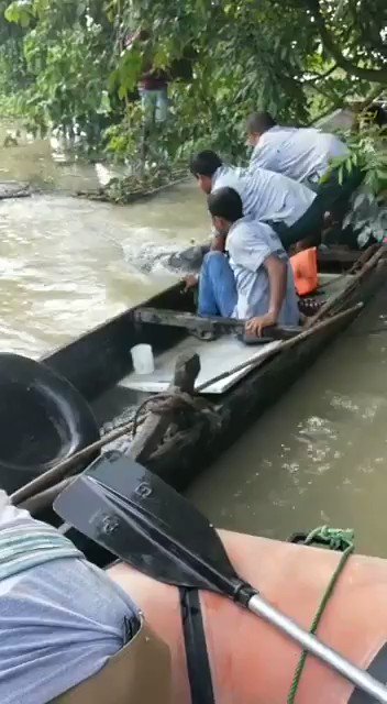 Field staff of Kaziranga are one of the sincerest and I am proud of working with him.
#AssamFloods #Kaziranga #Floods #Rhino #Rescue #AssamForest #Conservation #GuardiansOfNature #Wildlife #KazirangaNationalPark
