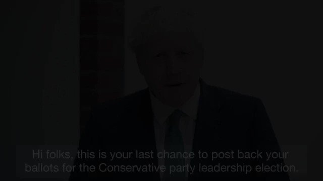 With less than 150 hours before polls close, this is your last chance to post your ballot. Please vote for me so I can deliver Brexit by 31st October, unite our country and defeat Jeremy Corbyn.
If you haven’t received your ballot paper, please visit: http://backboris.com/ballot