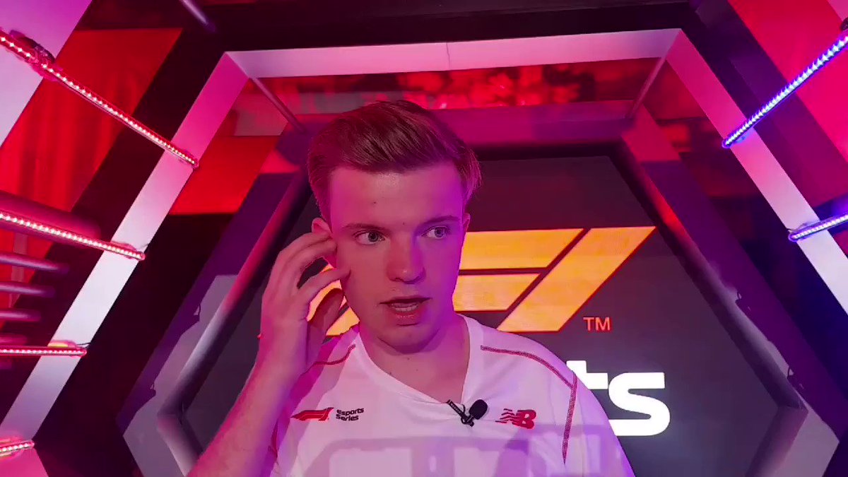 It's Floris Wijers who wins the 3rd #F1Esports Pro Draft heat - and we grabbed him straight after his win!
Here's who's going through:
1. Floris Wijers
2. David Tonizza
3. Shanaka Clay
4. Roy Arnouts
5. Filip Presnajder
6. Manuel Biancolilla
7. Matthias Cologon
8. Simon Weigang