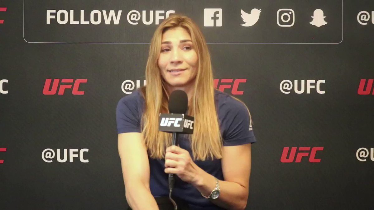 "This is going to be a war." - @IreneAldana_ is ready to go to battle with Raquel Pennington at #UFCSanAntonio