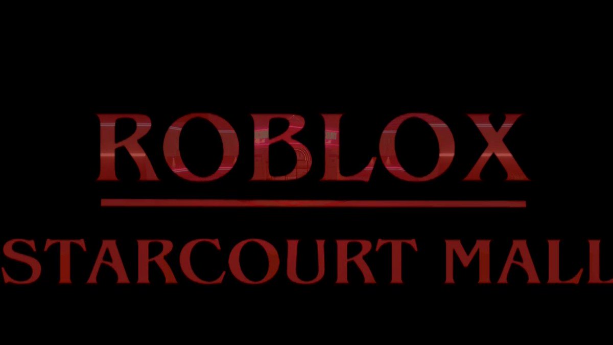 Roblox Starcourt Mall