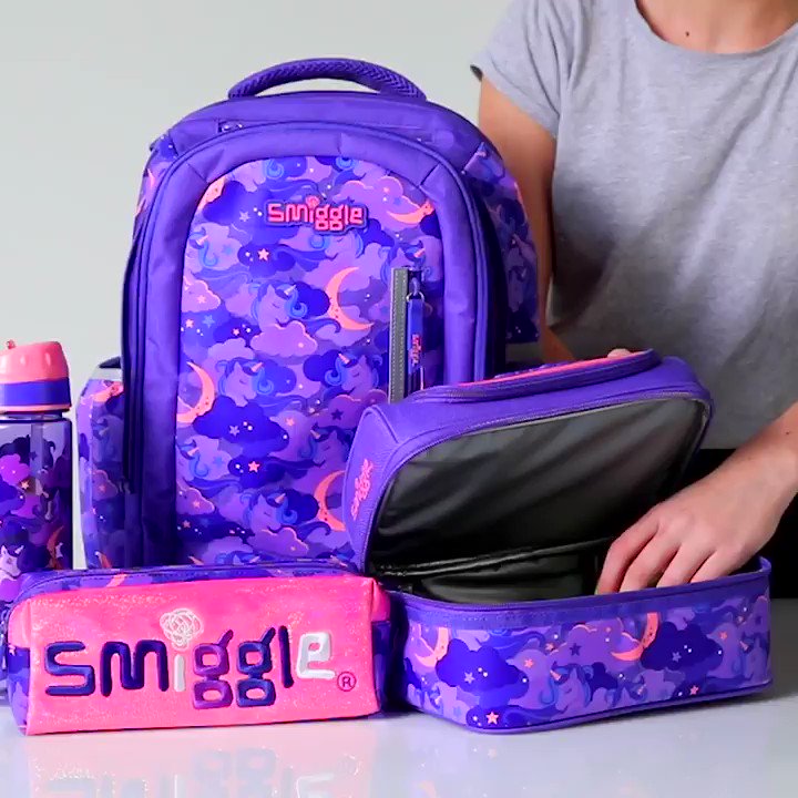 Smiggle - Our best selling Sky backpack features glitter panels and 3D  unicorn wings 🦄 perfect for school or sleepovers!