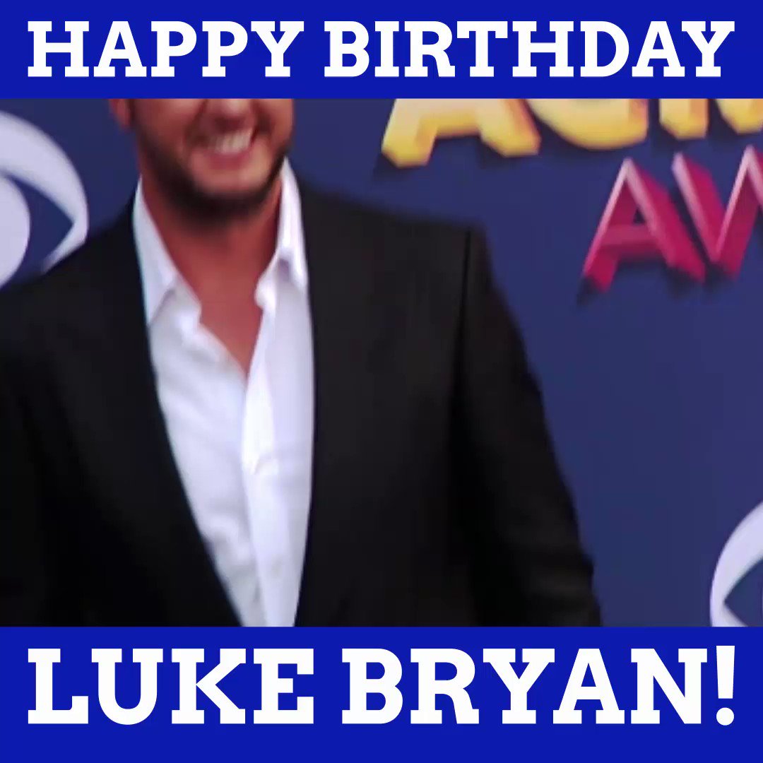 Happy Birthday, Luke Bryan!  