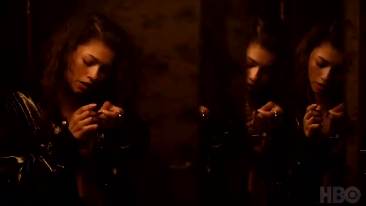 on god one of the coolest scenes i’ve ever watched @zendaya #euphoria
