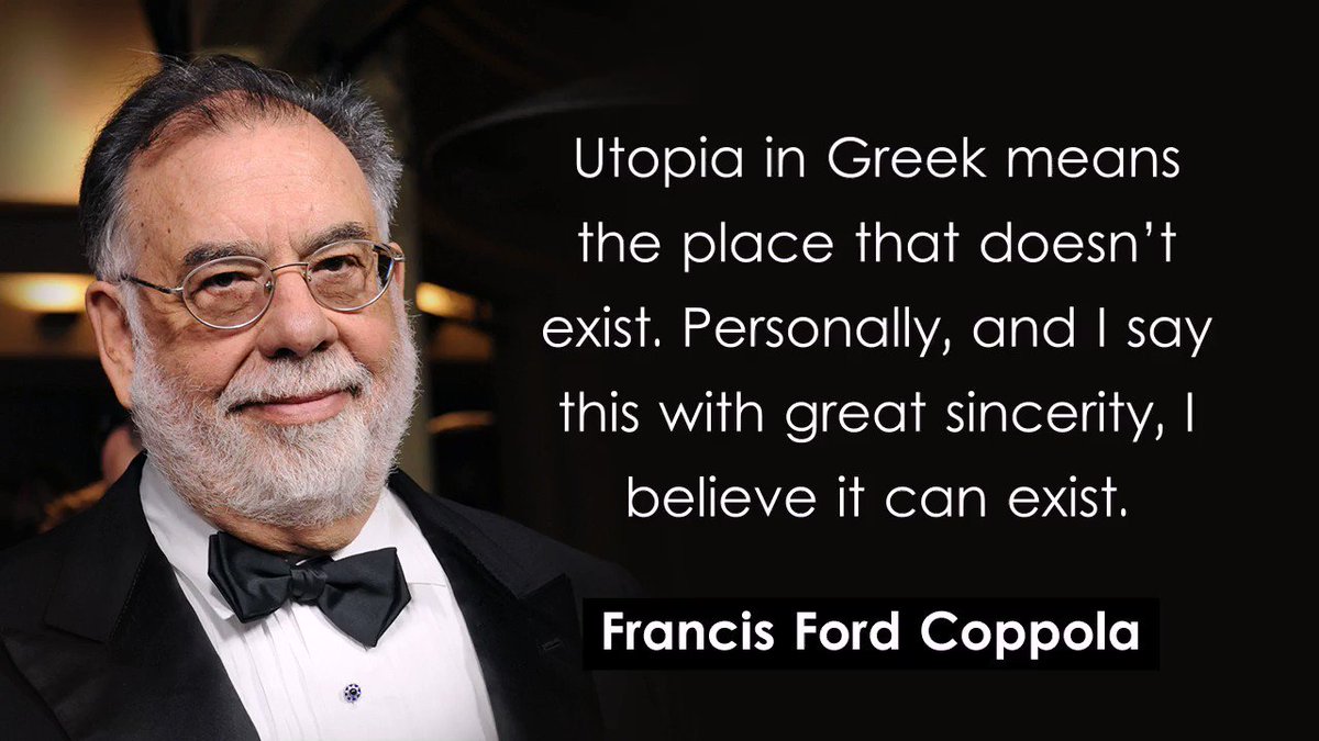 "People get scared and worried about A.I. that supposedly will put people out of work. But they don’t say the other half, which is that maybe more people will become paid citizens who’ll get out of employment"
🗨️Francis Ford Coppola #BasicIncome