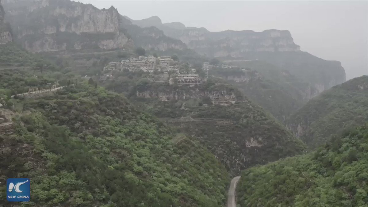 How did this isolated stone village turn into a booming tourist resort in northern China? Watch to find out! #FlyOverChina