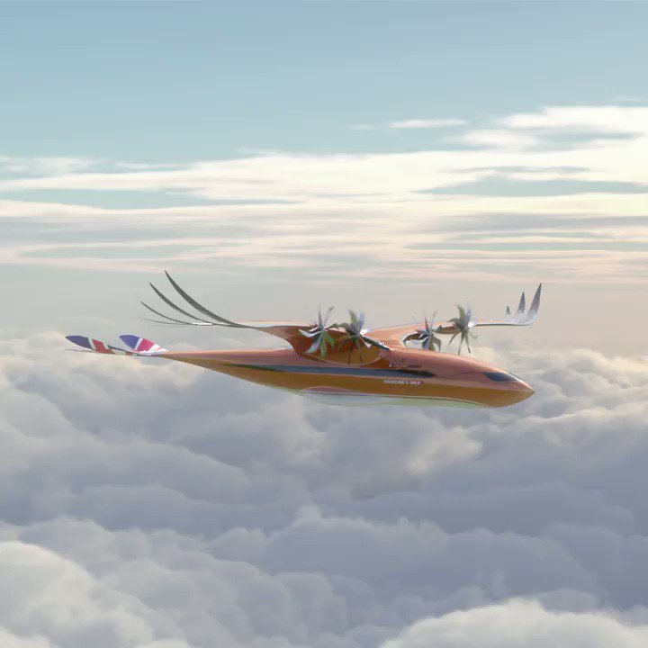 The ‘#BirdOfPrey’ is taking wing! This sleek new concept takes inspiration from eagles to create a hybrid-electric design with individually controlled feathered wings. We’re always looking for pioneering new ideas – what would your aircraft be inspired by? https://fly.airbus.com/2xSKQ7c