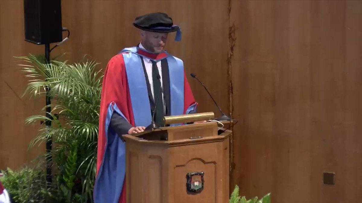 Congratulations to @HugoSAS, Chief Executive of Surfers Against Sewage, graduate @UniofExeter and this week awarded an honorary degree 🎓 @sascampaigns has evolved from a single-issue pressure group into one the country’s best loved marine conservation charities 🏄♂️ 🌊