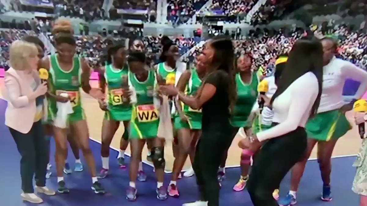 Never been so proud of the Zim ladies#gems #ChangeTheGame @missfeminist3 @ZimbabweNetball. Well done