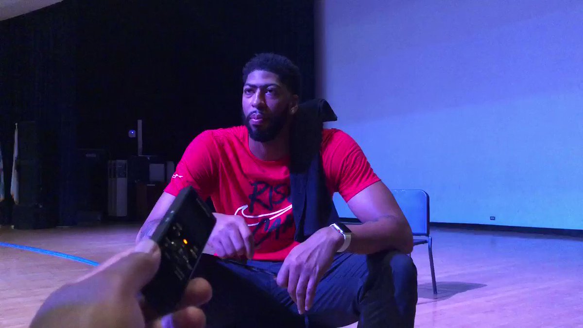RT @tonygill670: Anthony Davis “Chicago is the Mecca of basketball and you can quote me on that” https://t.co/NfuLAxYMMZ