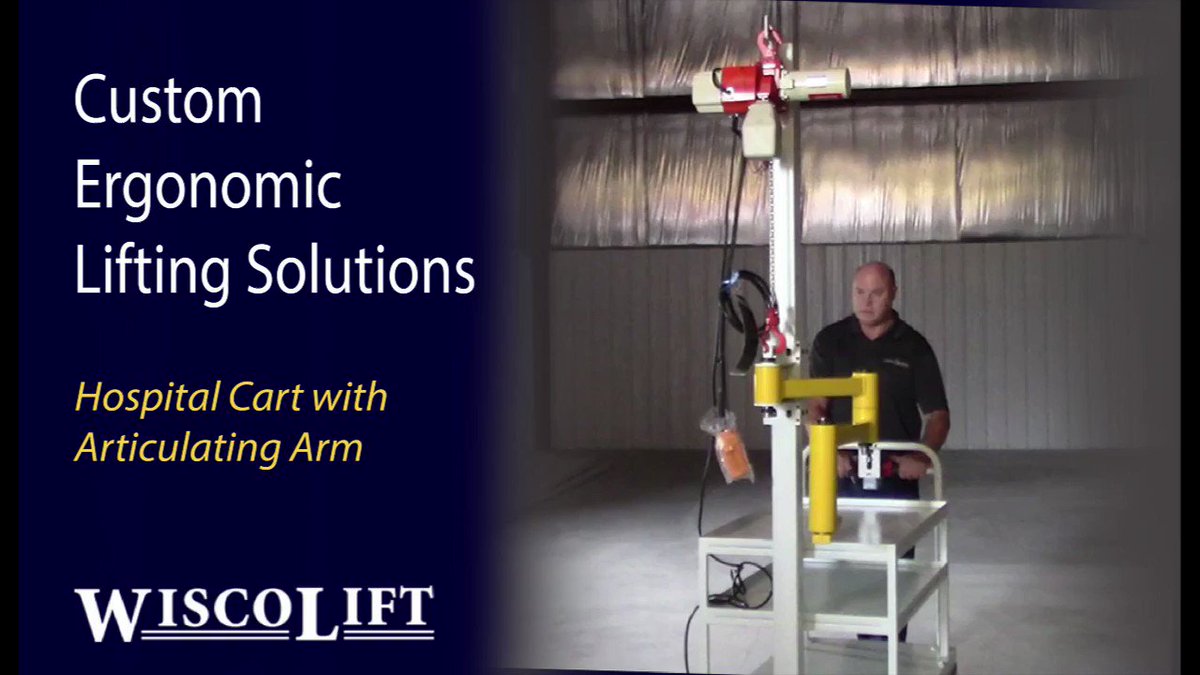Custom #Ergonomic #Material #Handling Solutions at WiscoLift. Do you have an application challenge? Let our Sales/Engineering team design the best equipment for your application. 800-242-3477 #equipment #materialhandling #WiscoLift