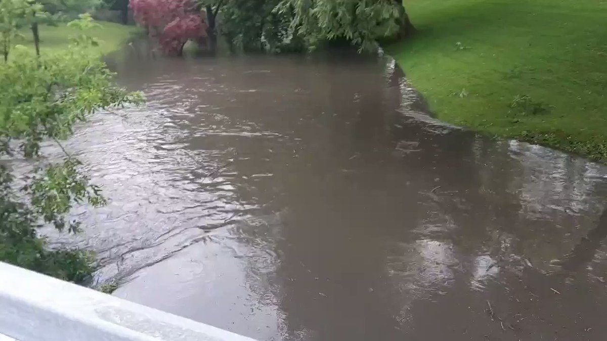 Probably should post this video I captured on Second St. in #London #Ontario around 4:50pm today. #LNDONT #ONStorm