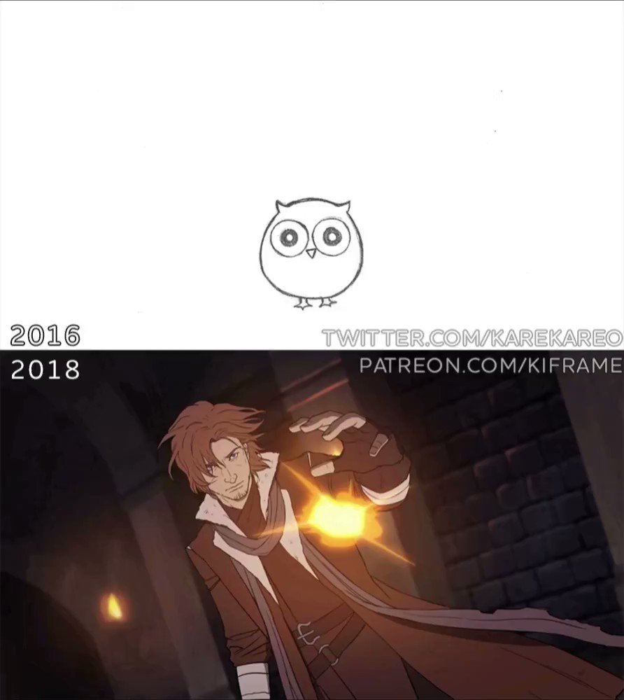 #NoobMeVsNowMe
2016 VS 2019
(first time learning animation VS first time making an animated intro (for #CriticalRole dear lordt how even))