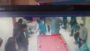 Robbery at a pool Centre in 8th Avenue Mayfair JHB last night.