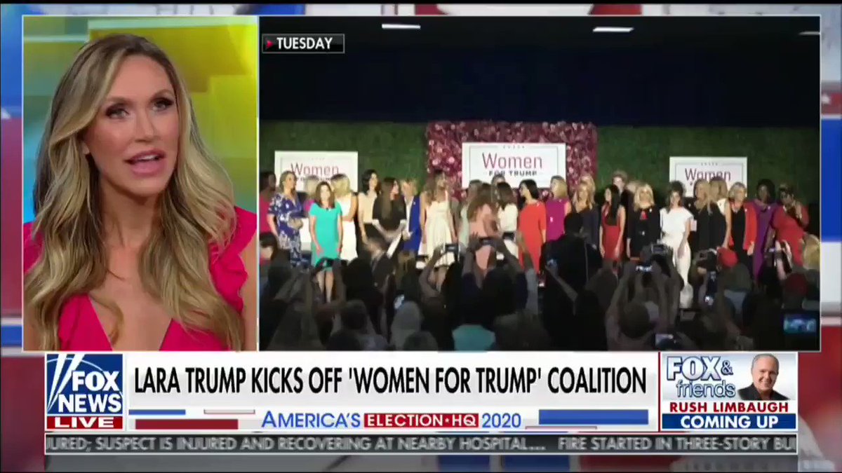 GOP (@GOP) on Twitter photo 2019-07-20 23:45:09 “Women’s issues are American issues.” -@LaraLeaTrump “Women’s issues are American issues.” -@LaraLeaTrump