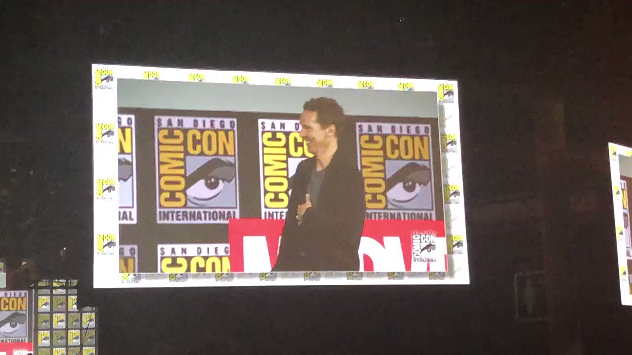 The Hall H crowd sings Happy Birthday to Benedict Cumberbatch! 