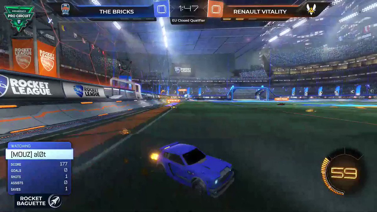 The Renault Sport Team Vitality is qualified for @DreamHackRL #DHProCircuit Montreal 2019 thanks to their clean 3-0 win vs @TheBricksRL ✌🐝 #RSspirit #VforVictory @RenaultF1Team