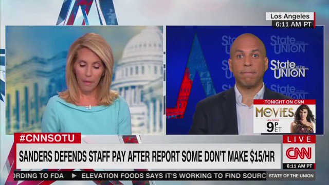 Cory Booker recently said he was willing to meet with racist anti-Semite Louis Farrakhan, who praised Hitler.
Now Booker claims he's been taken "out of context."
Really? Roll the tape!