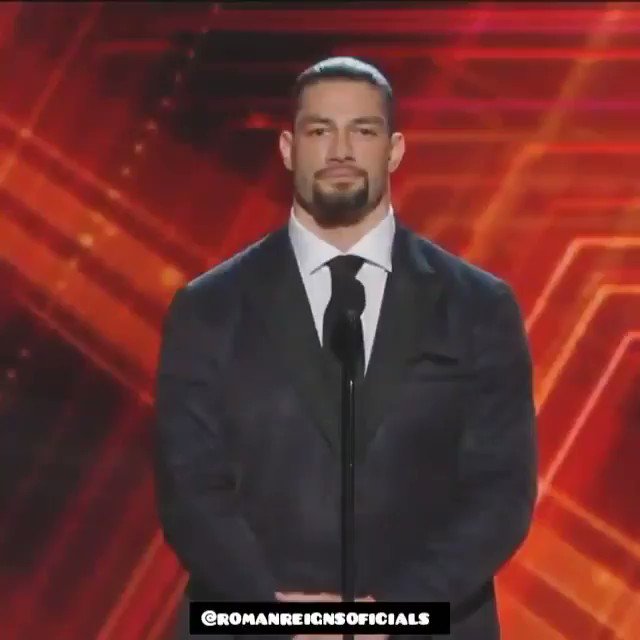 What a lines by #Romanreigns. Salute this man. Such an hard worker. Because of his hard work, he win the first ever #wwemoment at #ESPYS awards.🎉🎉