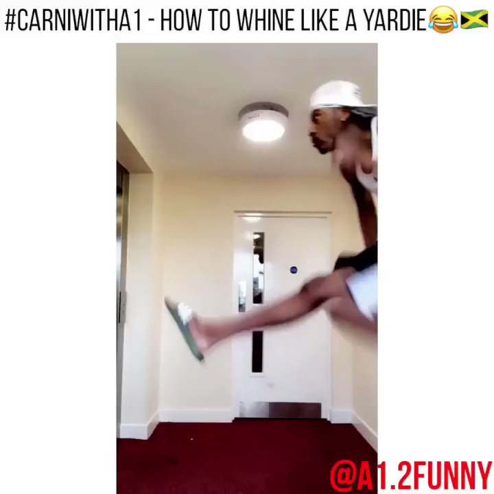 🅰️1️⃣ 2️⃣FUNNY 🤣 (@a12funny) on Twitter photo 21/07/2019 20:52:51 #CarniWithA1 Episode 1 - How To Whine Like A Yardie😂🇯🇲 | Follow My Insta: @ a1.2funny ✌🏾😂 #CarniWithA1 Episode 1 - How To Whine Like A Yardie😂🇯🇲 | Follow My Insta: @ a1.2funny ✌🏾😂
