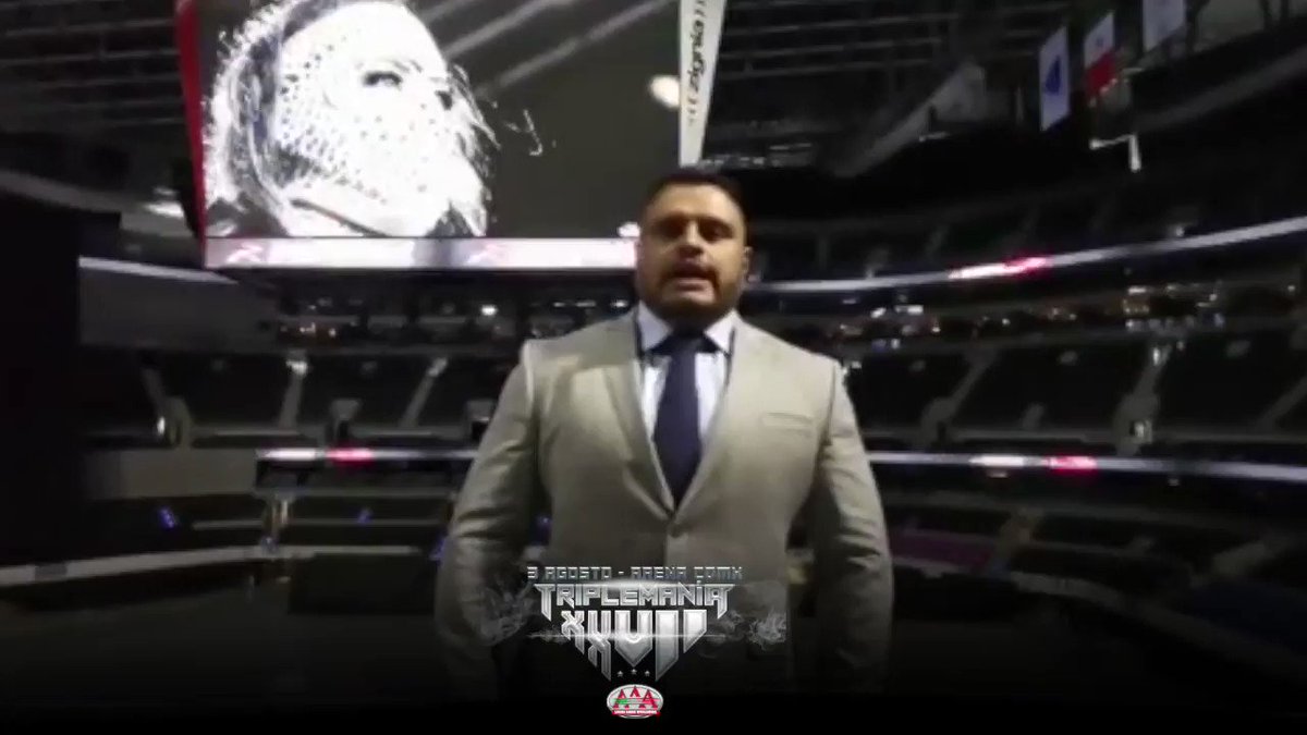 .@ElTexanoJr los espera el próximo 3 de agosto en #TriplemaníaXXVll 😎🤙 en la @ArenaCdMexico
Y enfrentará a @cainmma ¡No te lo puedes perder! 😱
Adquieran sus boletos. 👇
http://bit.ly/boletos-triplemania-xxvii …