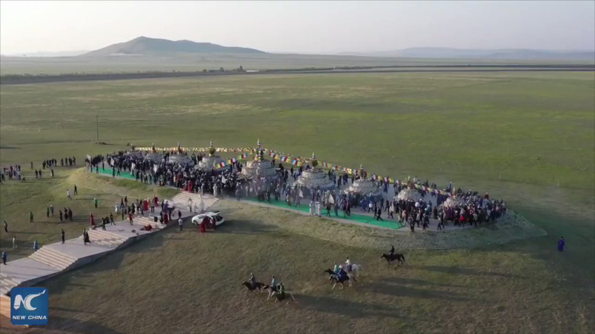 Find out how and why people in north China's Inner Mongolia Autonomous Region celebrate Aobao worship cultural festivals