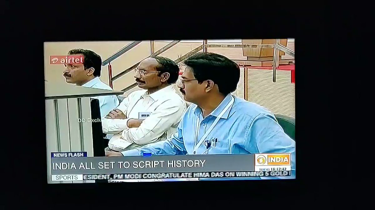 #Chandrayaan2 #ISRO Creating The History... ЁЯТп