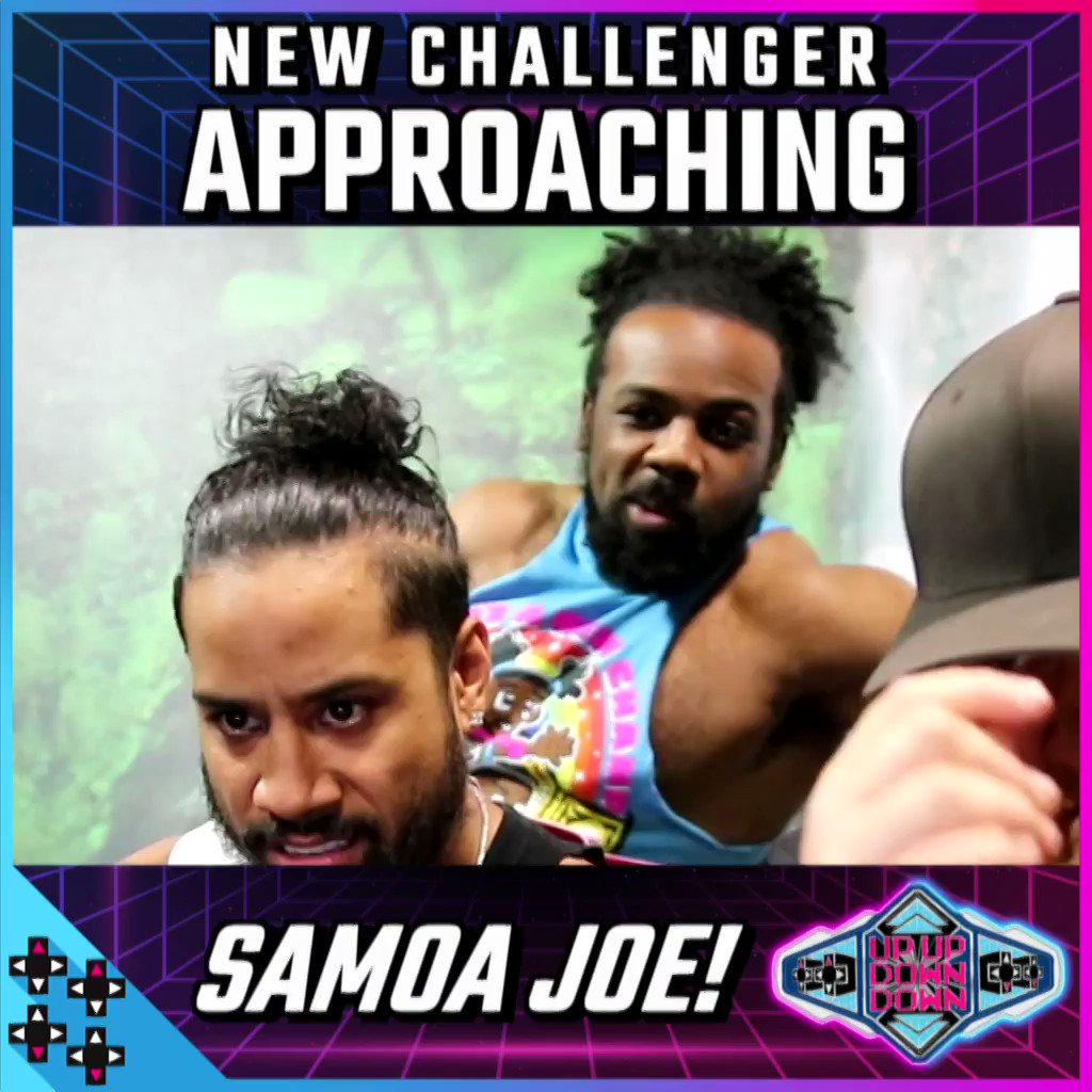A NEW CHALLENGER APPROACHES!!! Can @SamoaJoe end Jimmy @WWEUsos' reign?!?! #UUDDTitle #UUDD2MIL @XavierWoodsPhD