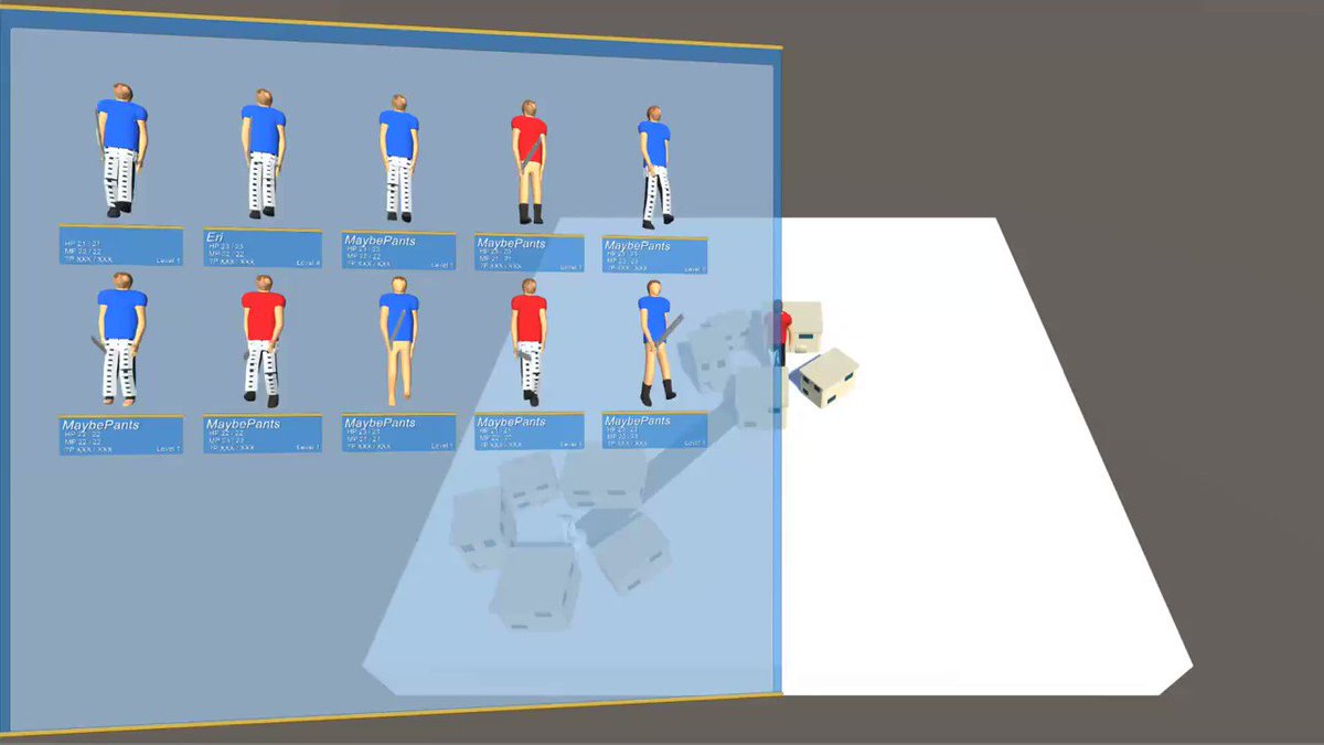 http://patreon.com/kubescontent
Added an aura to highlight ability currently being learned by character
#GameDev #indiedev #indiegamedev #indieGame #gamedesign #Unity3D #madeWithUnity #Blender3D
#RPG #JRPG #tactics #turnbased #tactical #strategy #ttrpg
#workinprogress
#MotivationMonday